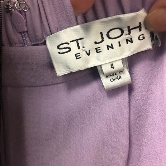 St. John Evening Silk Trouser - Picture 3 of 3